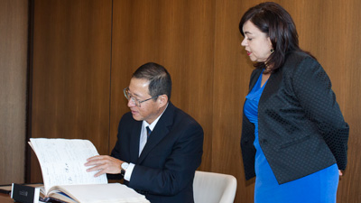 Appointment of Adjunct Professor Hosaka