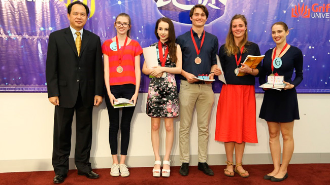 Chinese Bridge Proficiency Competition - Queensland Preliminary All Round winners 2016